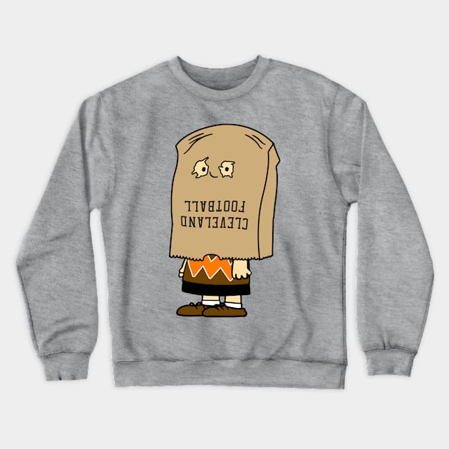 Cleveland Bag of Shame Crewneck Sweatshirt by unsportsmanlikeconductco